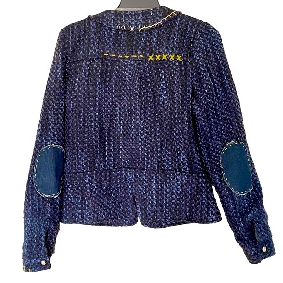 DESIGUAL➕Tweed Embellished Jacket - Picture 2 of 10